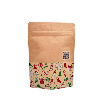 Beli Eco Friendly Brown Kraft Paper Biodegradable Stand Up Bags Dengan Zipper Untuk Kemasan Makanan online manufacture