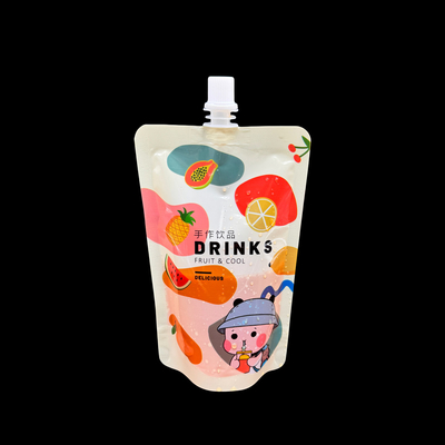Beli Bebas BPA Custom Printed Spouted Stand Up Bag Untuk Makanan Bayi Makanan Cairan Sup Minuman Liquor online manufacture