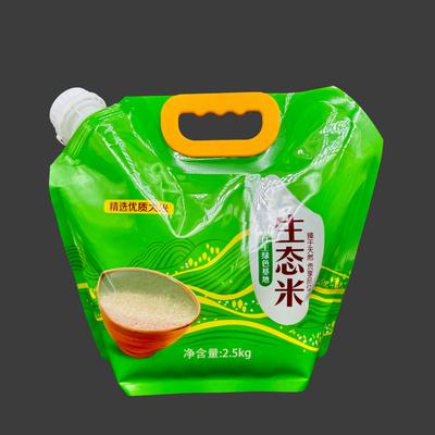 Beli 2.5 L Heavy Duty Wide Mouth Custom Liquid Spout Bags With Handle Untuk Pengemasan Minuman online manufacture