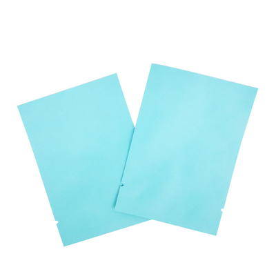 Beli 7cm x 10cm Berwarna Matte Light Blue 3 Side Seal Flat Aluminium Foil Mylar Bags untuk Daun Teh, Snack, Paket Aksesoris online manufacture
