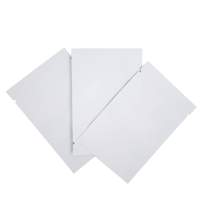 Beli Aluminium Foil Linered Flat 3 Side Seal Vacuum Seal Matte White Mylar Bags Bag untuk Makanan, Makanan ringan, Kemasan Aksesoris online manufacture
