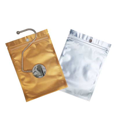 Beli Satu Sisi Jelas Satu Sisi Emas Perak Aluminium Foil Mylar Zip Lock Bags Dua Sisi Metallic Foil Flat Ziplock Bags online manufacture