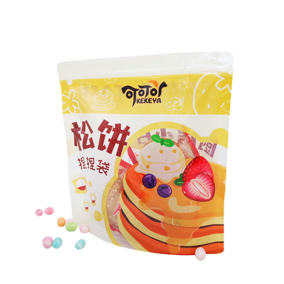Beli Kantong Stand Up Plastik Dengan Ziplock Jendela Jelas Untuk Pancake Cookie Penyimpanan online manufacture