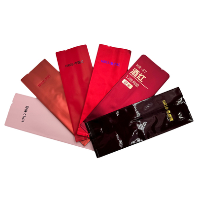 Beli Air Tight Light Proof Matte Side Gusset Bag Aluminium Foil Laminated Tas Teh Daun Lolos online manufacture