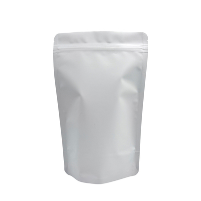 Beli Foil dilapisi Matte Putih Stand Up Bag Packaging untuk Makanan dengan Zipper dan Tear Notch online manufacture