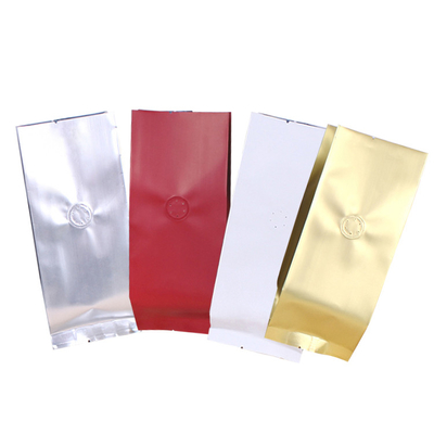 Beli Empat sisi disegel berdiri tas kopi dengan katup 1lb 2lb Kelembaban Proof Oxy Barrier online manufacture
