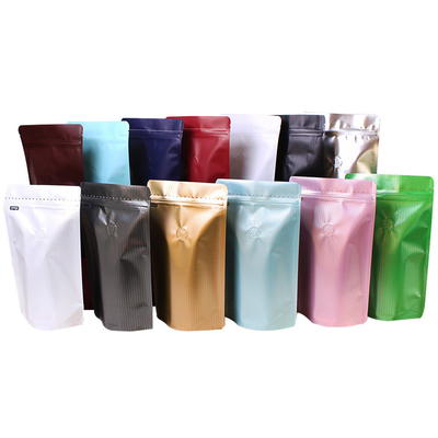 Beli Zipper Stand Up Coffee Bags dengan Pencetakan Pribadi dan Katup Degassing online manufacture