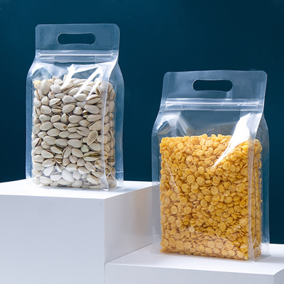 Beli transparan dan tahan kelembaban berdiri Zipper Packaging Bags untuk penyimpanan makanan online manufacture