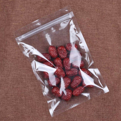 Beli Pengecatan panas bisa ditutup kembali kantong datar transparan dengan kunci zip untuk perhiasan makanan permen online manufacture