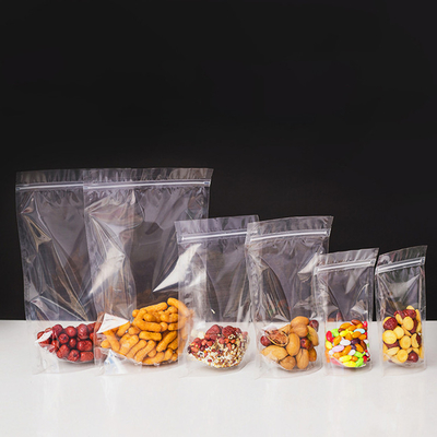Beli Eco friendly Clear Heat Sealable Bags Clear Stand Up Bags. Cetakan yang disesuaikan. 100 Mikron. online manufacture