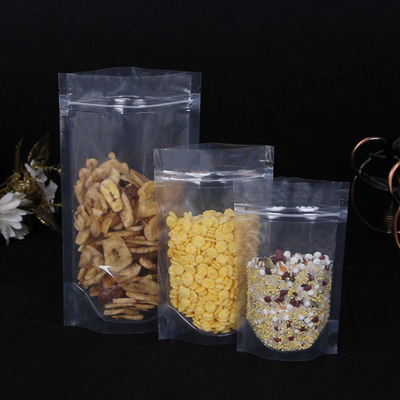 Beli Kantong kemasan plastik transparan anti bau / kantong berdiri transparan dengan cetakan khusus online manufacture