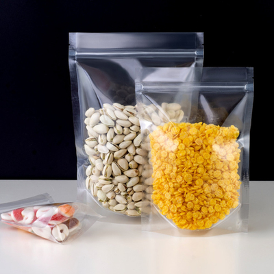 Beli Kantong berdiri yang jelas dengan segel yang kuat untuk kesegaran kemasan penyimpanan makanan online manufacture