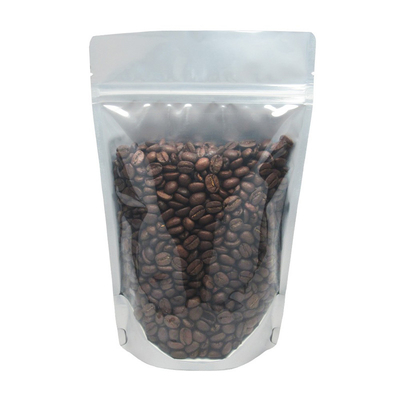 Beli Clear Front Silver Foil Stand Up Pouch Aluminium Heat Seal Gravure Dicetak Canister online manufacture