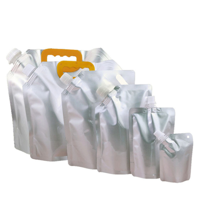 Aluminium Foil Laminated Retortable Spout Bags / Tuang Spout Bags untuk penyimpanan bahan makanan